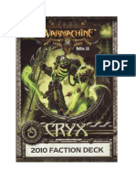 Cryx MK II Cards
