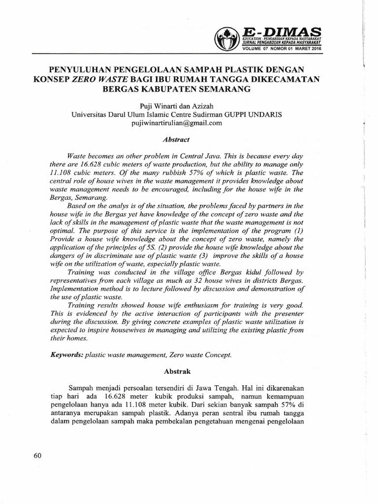 Sidamukti dan Penyuluhan tentang Pengelolaan Sampah Plastik untuk Mencegah Pencemaran