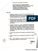 Guidelines for Mutual Understanding between the Coordinating Committees on the Cessation of Hostilities of the Government of the Philippines and the Moro Islamic Liberation Front  for Ceasefire -Related Functions During the May 13, 2019 National and Local Elections