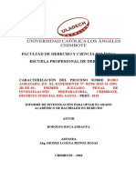 Informe Base para Proceso Penal