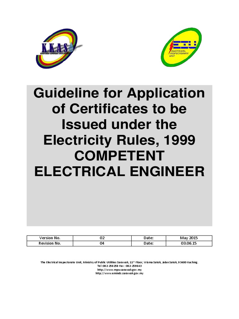 Competent Electrical Engineer Certification Guide | PDF | Electrical ...