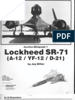 Aerofax Minigraph 01 - Lockheed SR 71 Blackbird