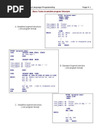 A. Simplified Segment Directives: (.Exe Program Format)