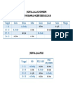 Jadwal Jaga Igd Tandem