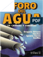 Vdocuments - MX - Aforo Del Agua en Canales y Tuberias Gregorio Briones e Ignacio Garcia 55a74bad74178 PDF