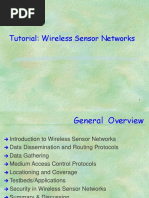 Tutorial: Wireless Sensor Networks