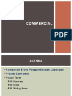 COMMERCIAL PSC Fiscal Terms