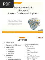 Thermodynamics II Internal Combustion Engines: Mohsin Mohd Sies