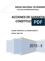 GARANTIAS CONSTITUCIONALES. Resumen