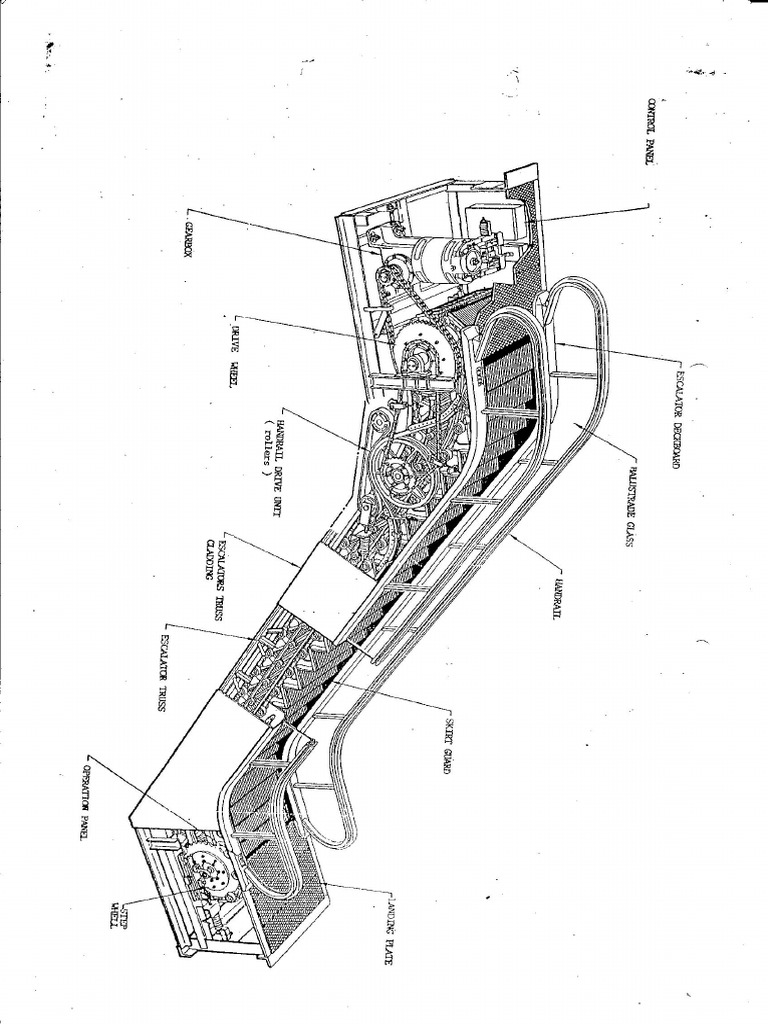OTIS Escalator Diagram PDF | PDF