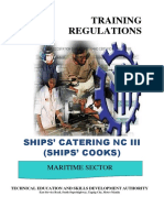 TR - Ships Catering Services NC III (Ships Cooks)