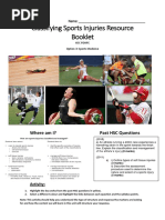 Final Classifying Sports Injuries Resource Booklet