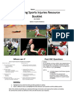 Final Classifying Sports Injuries Resource Booklet