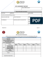 SA Report Format