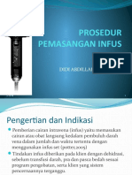 Pemasangan Infus