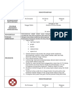 Dekontaminasi Prosedur Operasional