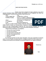 Surat Lamaran Dan CV Yubi Aquarius Boutique Hotel PDF