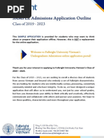 Fulbright Admissions Application 2019 (Sample, En)