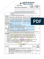 BM304 Biomedical Signal Processing PDF