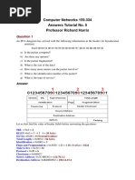 Computer Networks 159.334 Answers Tutorial No. 5 Professor Richard Harris