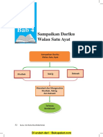 Bab 4 Sampaikan Dariku Walau Satu Ayat