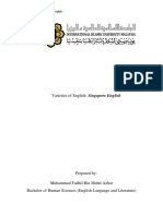 Varieties of English Singapore English PDF