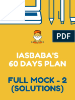 IASBABA'S 60 DAYS PLAN FULL MOCK - 2 SOLUTIONS