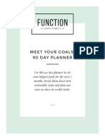 Function Creative 90 Day Planner Copyright