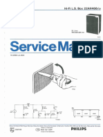 Philips 22 AH 466 Service Manual