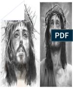 Cristo Artistico Blanco y Negro