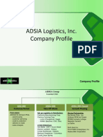 ADSIA Logistics, Inc. Company Profile