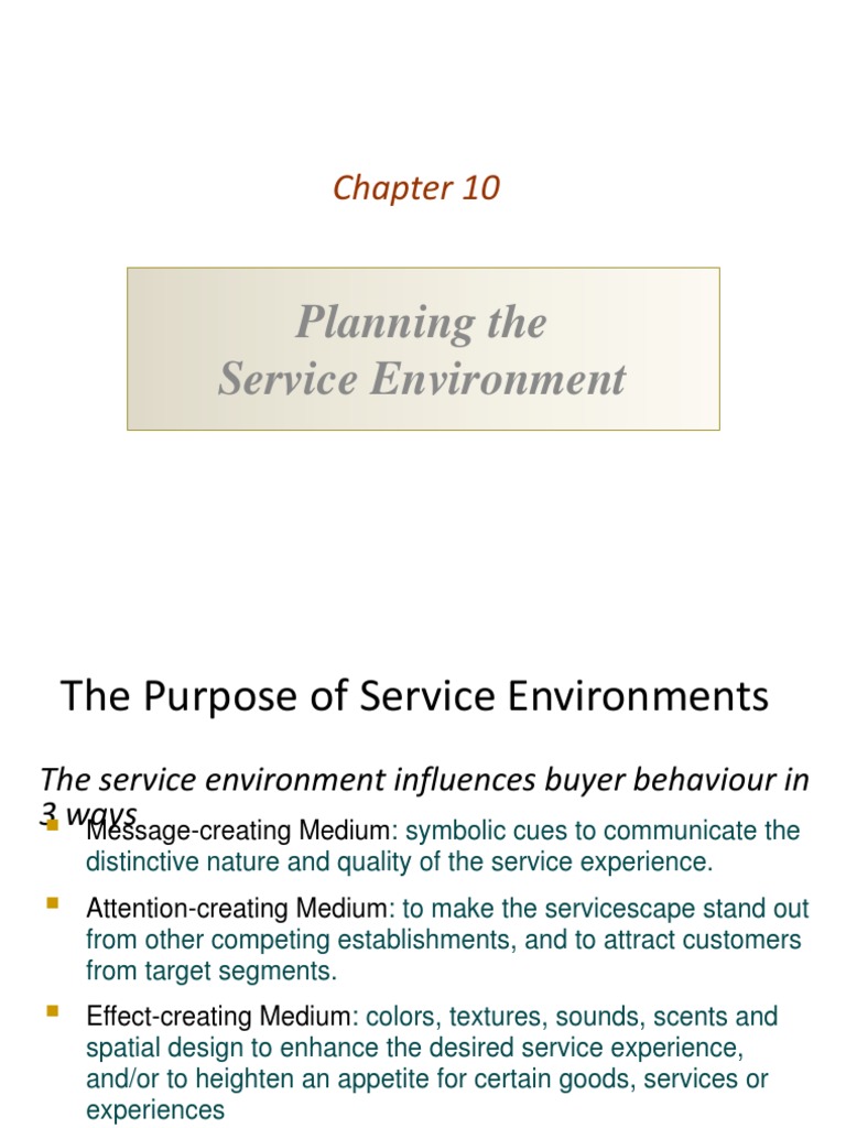 Service Environment Impact on Consumer Behavior | PDF | Affect ...