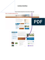 Architect Workflow: Step 1: Go To The Town Planning & Valuation Department Link & Click On POR Login