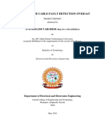 Underground Cable Fault Detection Over IoT