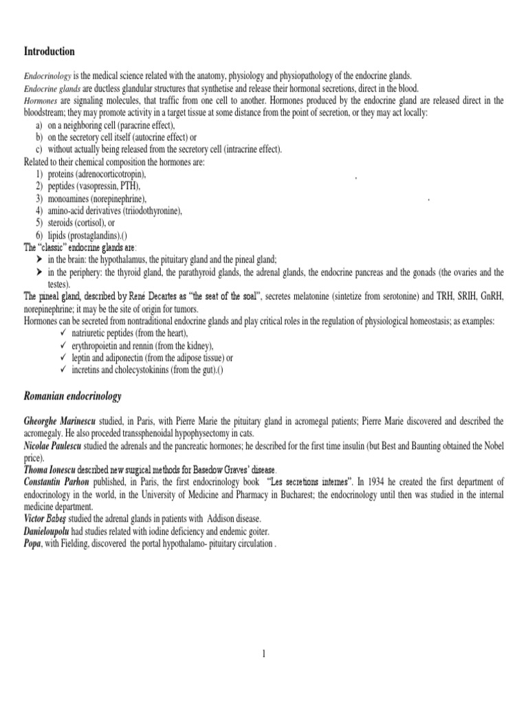 Endocrine System Overview and Functions | PDF | Luteinizing Hormone ...