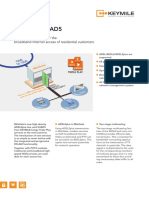 Milegate Suad5: Adsl2Plus Line Card For The Broadband Internet Access of Residential Customers