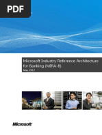 Microsoft Industry Reference Architecture For Banking (MIRA-B)
