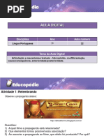 Articulação e Mecanismos Textuais