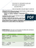 GUÍA DE GEOMETRÍA 1° 3p 2016