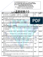 Latest Itinerary Genting Local 301010-01