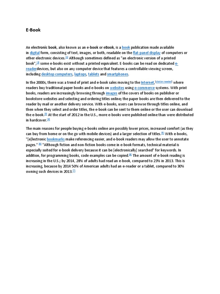 E Book | PDF | Computers