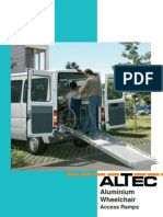 Altec Catalogue Wheelchair Access Ramps