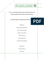 Effects of Social Media On Interpersonal Communication of First Year Engineering Students of de La Salle University-Dasmariñas