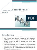 Factores de Distribución de Planta