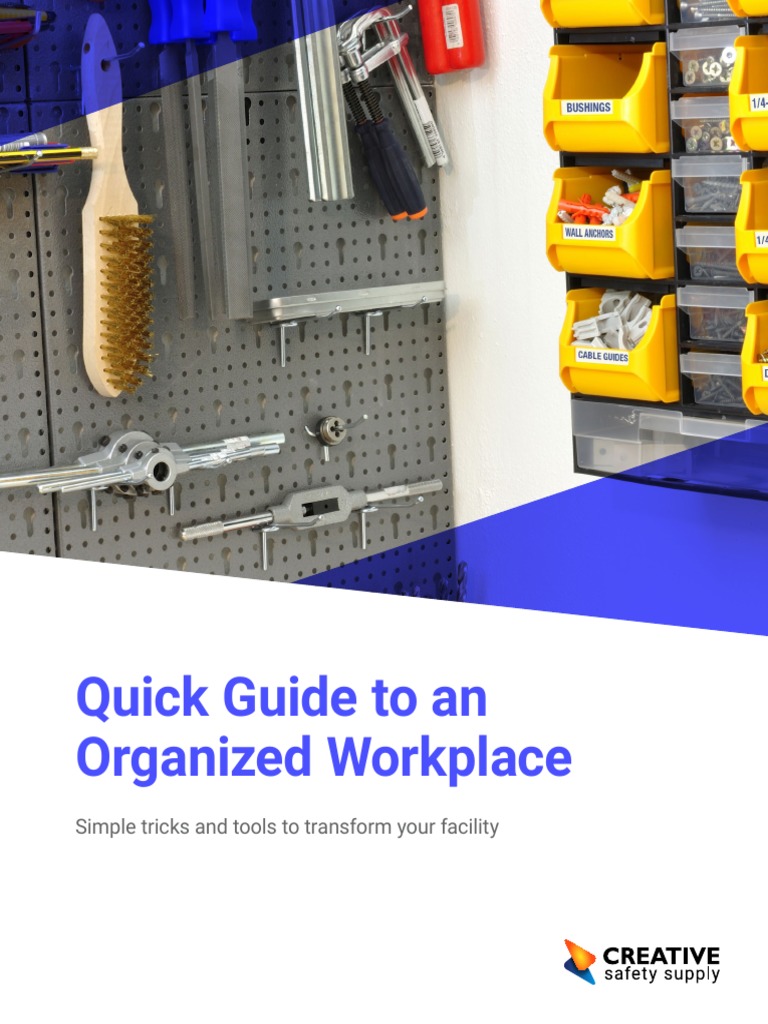 Guide OrganizedWorkplace PDF | PDF | Warehouse