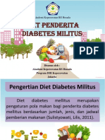 Diet Penderita Diabetes Militus: Akademi Keperawatan RS Husada