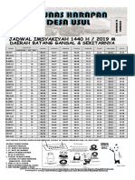 Jadwal Imsyakiyah 1440 H