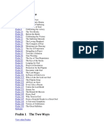 Psalms of Praise: Exploring Key Themes in Psalms 1-150