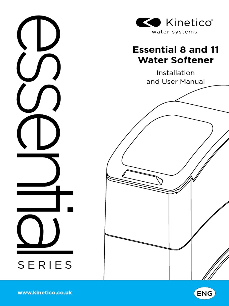 Water Softener Operation Manual