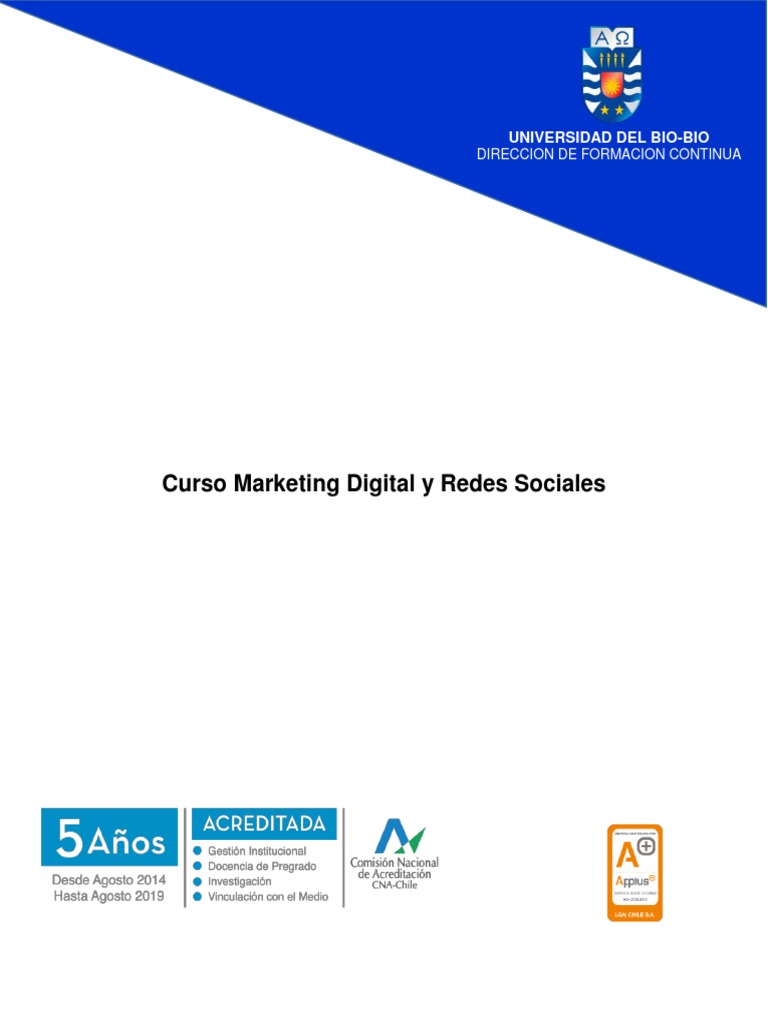 Curso Marketing Digital y Redes Sociales | PDF | Publicidad digital ...